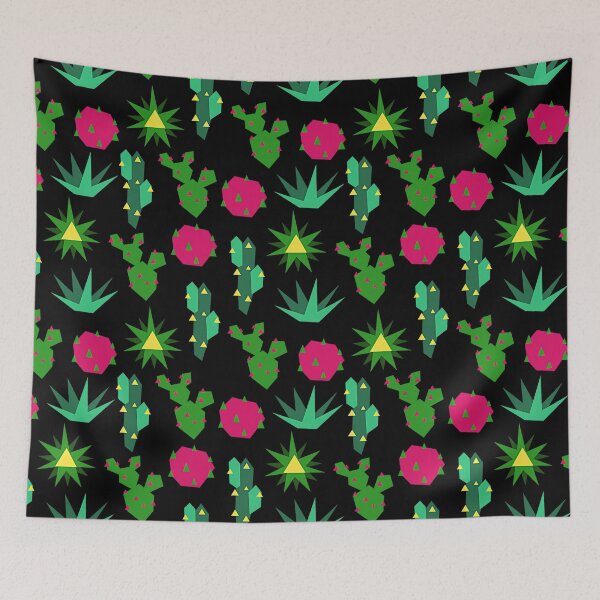 Item preview, abstract cactus pattern designed and sold by cutecrazytshirt.