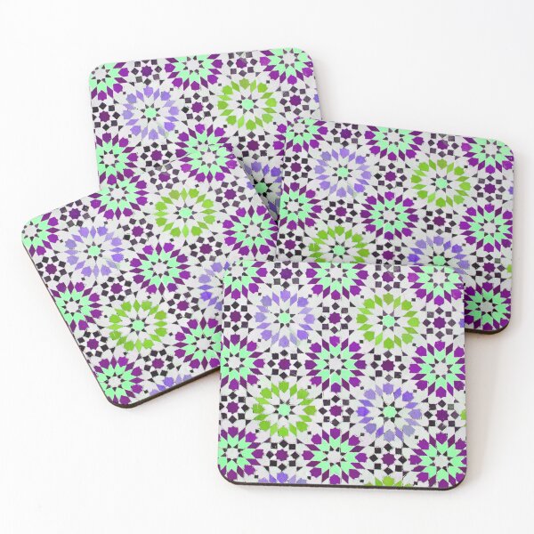 Item preview, Moroccan  zellige pattern (Parakeet) designed and sold by Artystico  ⭐⭐⭐⭐⭐.
