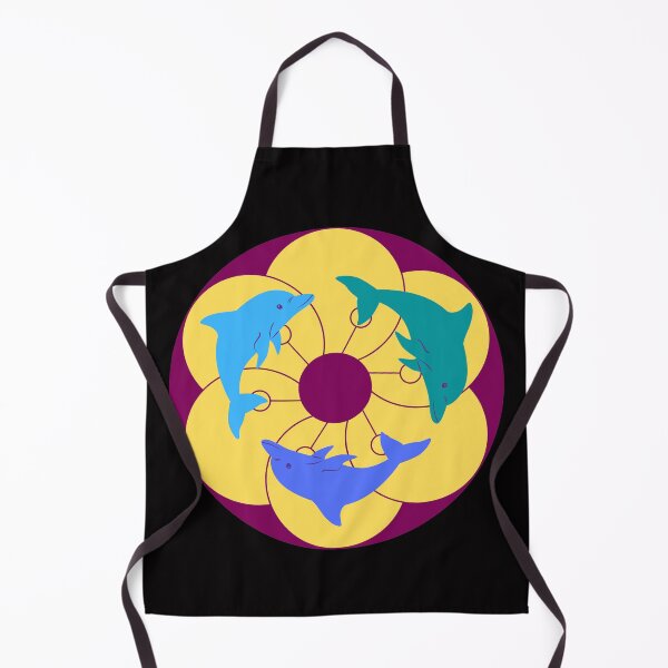 Item preview, Colorful Dolphin Circle - Dolphin designed and sold by Jessi-Sketches.