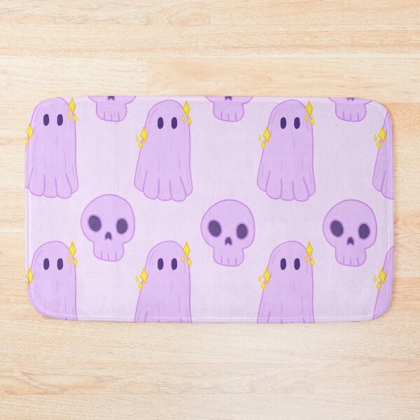 Item preview, Cute Purple Ghost and Skull pattern designed and sold by KaitLouise.