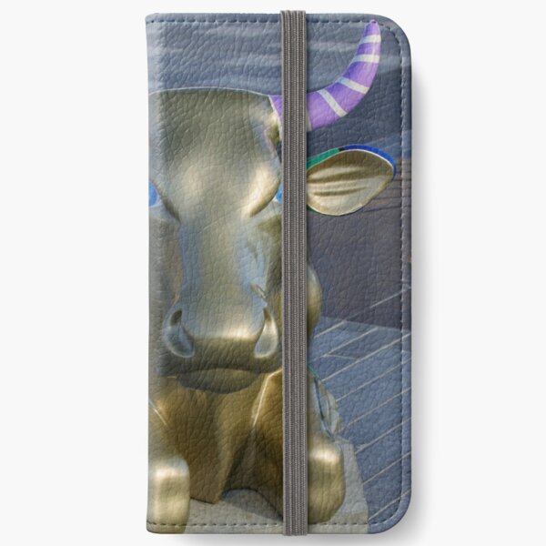 Let's Mooooooove Ahead Together, Ebrington, Derry iPhone Wallet