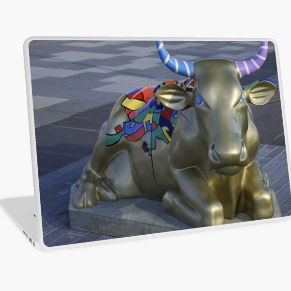 Let's Mooooooove Ahead Together, Ebrington, Derry Laptop Skin