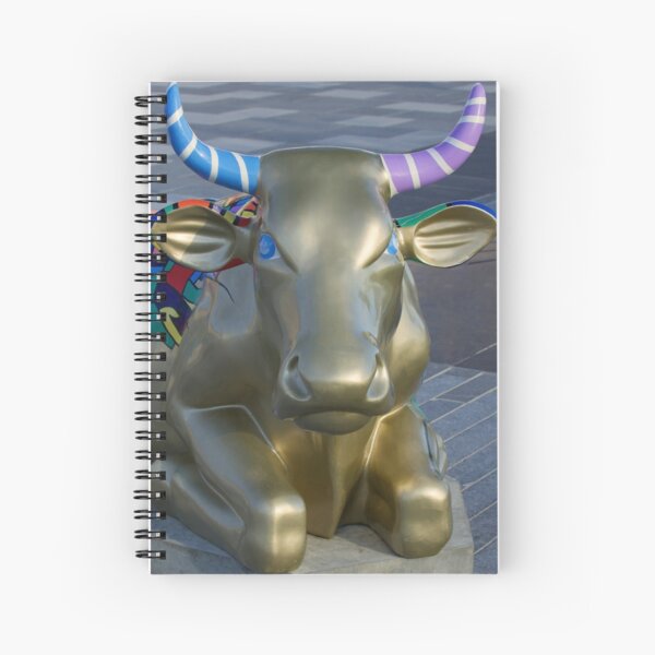 Let's Mooooooove Ahead Together, Ebrington, Derry Spiral Notebook