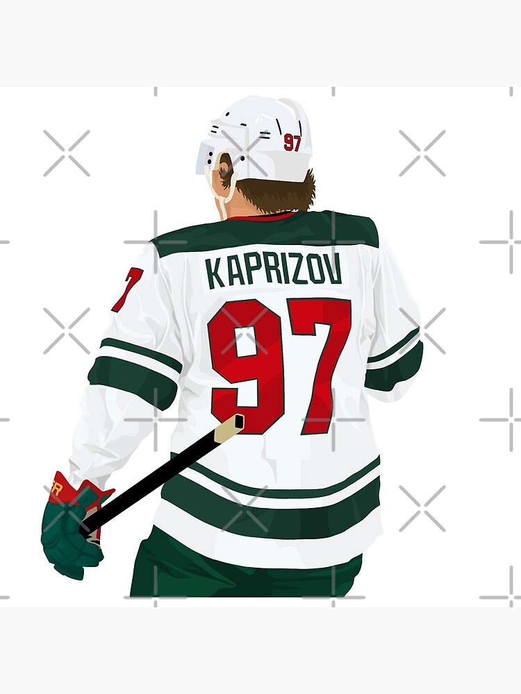 Custom Design Minnesota Wild 97 Kaprizov Ice Hockey Uniform