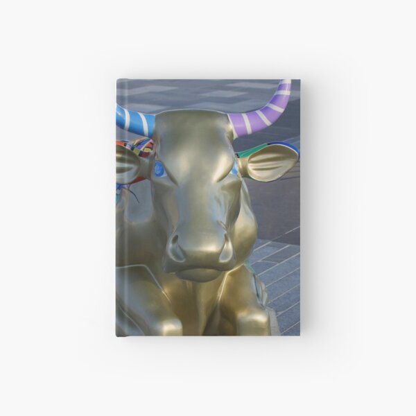 Let's Mooooooove Ahead Together, Ebrington, Derry Hardcover Journal