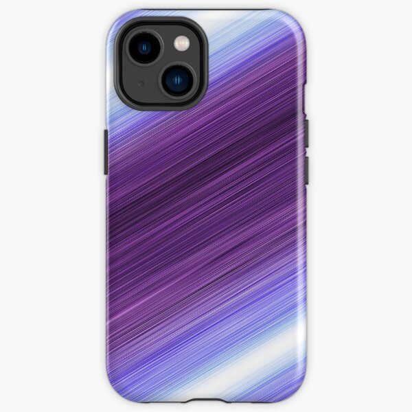 Purple Action Lines! iPhone Tough Case