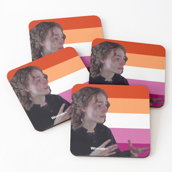 Item preview, Jo March "Mujeres" (Bandera lesbiana) designed and sold by juliacoolia.
