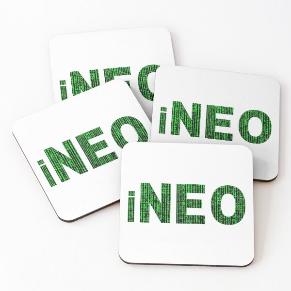Item preview, NEO (iNEO) THE MATRIX 4 WHITE ► MATRIX INSPIRED designed and sold by MORE-THE-BRAND.