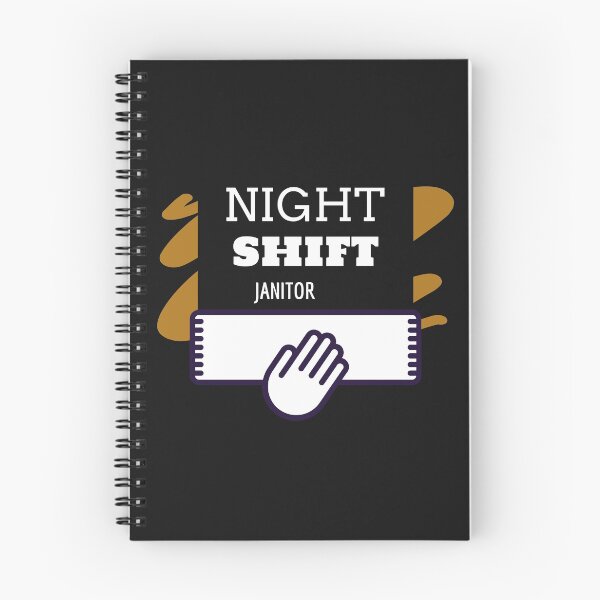 Item preview, Night Shift Janitor Custodian Cleaning Crew Gift  designed and sold by BestCoolStuff.