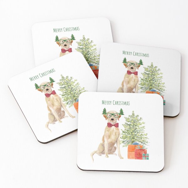 Item preview, Merry Christmas Labrador Retriever designed and sold by beastieboutique.