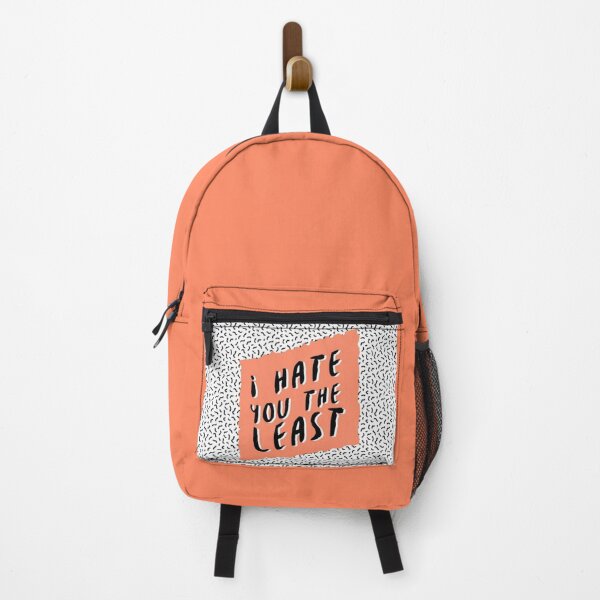 Item preview, Print with the everyday phrase "I hate you less" designed and sold by Paradise Of Colors.