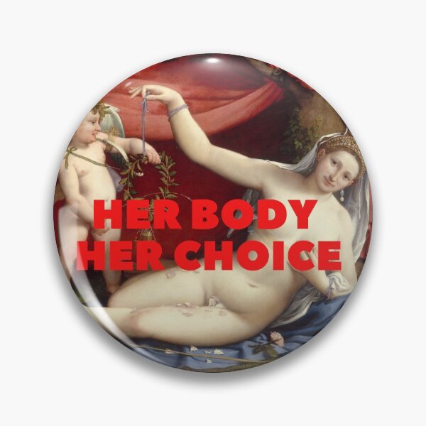 Item preview, Her Body Her Choice designed and sold by thundercandy.