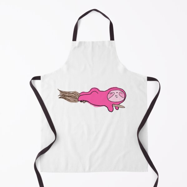 Item preview, flying broom sloth designed and sold by kimbasmama.