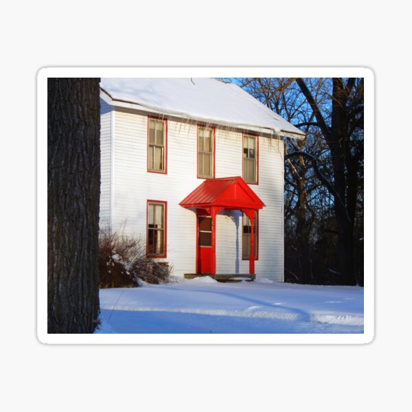 Bright Winter Welcome Sticker
