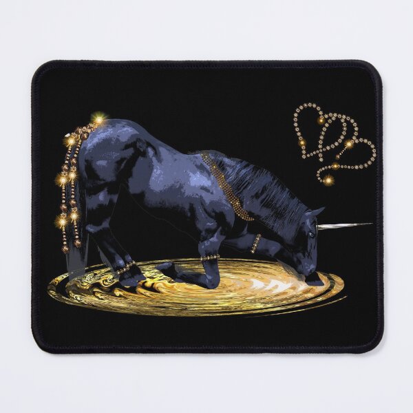 Item preview, Black unicorn designed and sold by Astralia.