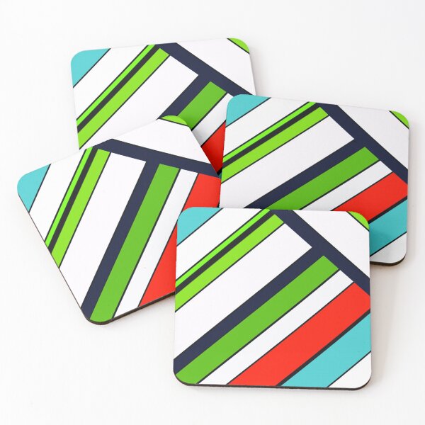 Item preview, Abstract art colored lines designed and sold by StudioArtSP.