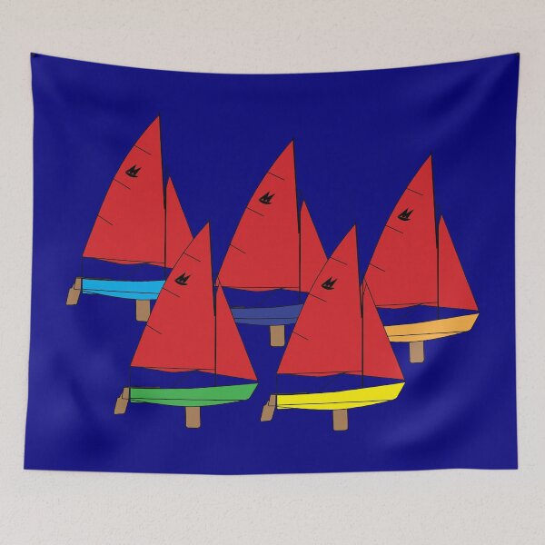 Item preview, Mirror Dinghy Sailboats Racing designed and sold by CHBB.