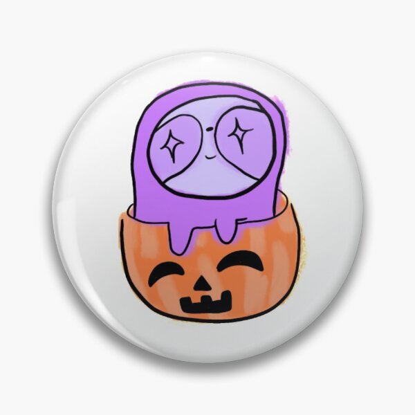 Item preview, pumpkin sloth designed and sold by kimbasmama.
