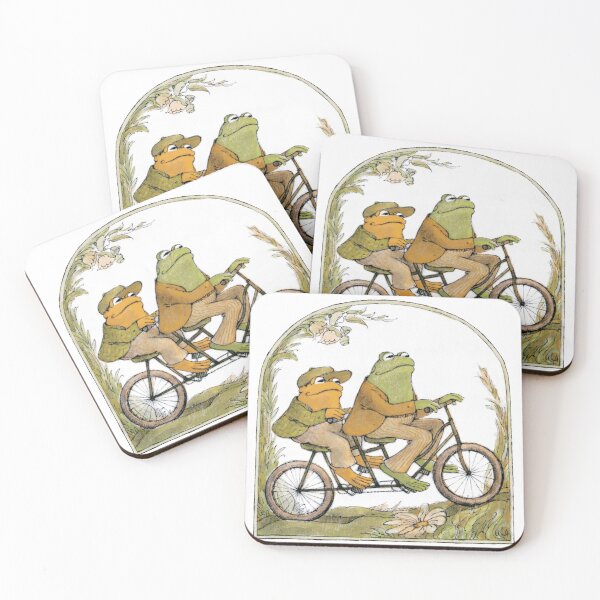 Item preview, Frog and Toad Tandem Bicycle designed and sold by juliannaboulden.