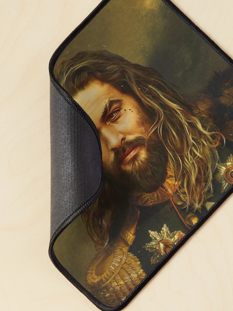 Thumbnail 2 of 5, Mouse Pad, Jason Momoa - replaceface designed and sold by replaceface.
