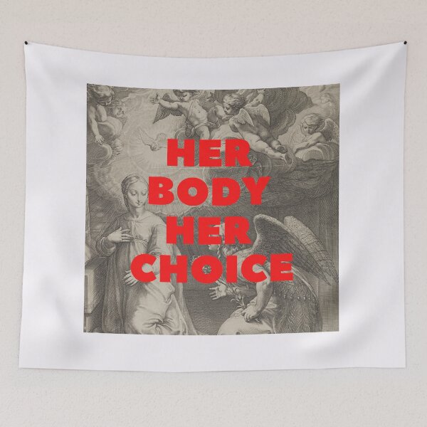 Item preview, Her Body Her Choice designed and sold by thundercandy.