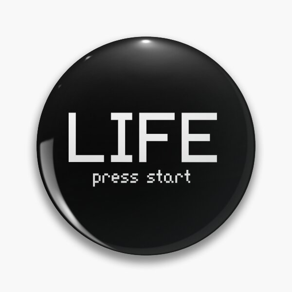 Item preview, Life - press start designed and sold by Littlezilla.
