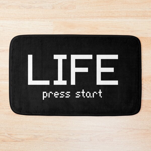 Item preview, Life - press start designed and sold by Littlezilla.