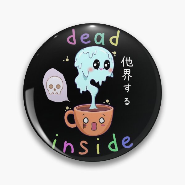 Item preview, Pastel Goth Dead Inside Coffee - Creepy Kawaii Gift designed and sold by Miciareter.