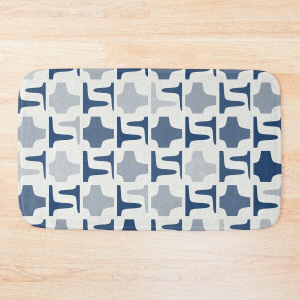 Item preview, Rounded Stars Pattern Blue designed and sold by Aaron  Kinzer.
