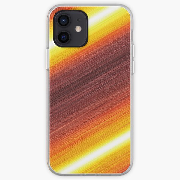 Red Action Lines! iPhone Soft Case