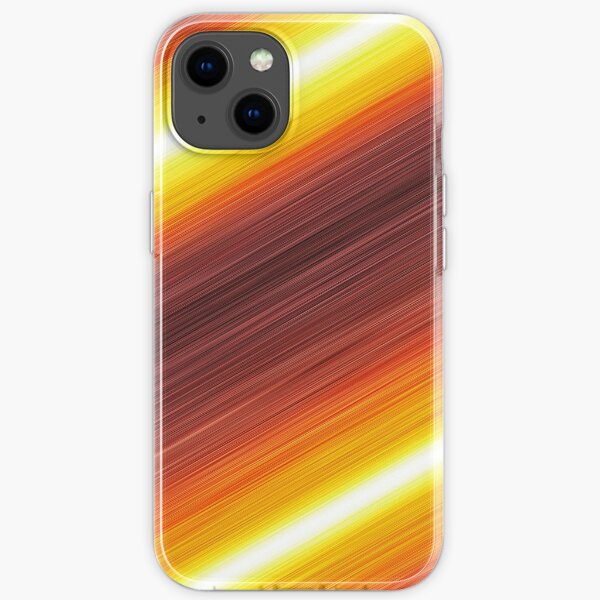Red Action Lines! iPhone Soft Case