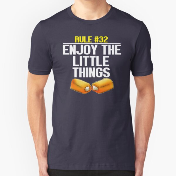 Zombieland - Rule #32 Enjoy The Little Things Slim Fit T-Shirt