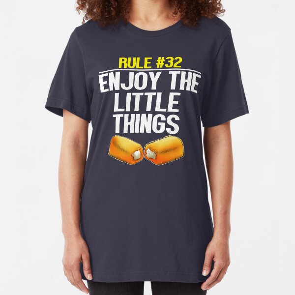Zombieland - Rule #32 Enjoy The Little Things Slim Fit T-Shirt
