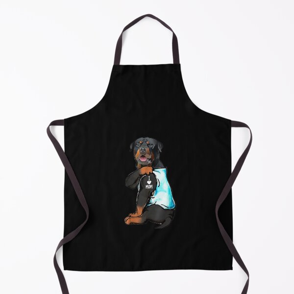 Item preview, Womens Rottweiler I Love Mom Tattoo V-neck designed and sold by joh1zwfkristy.