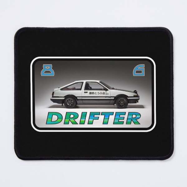 Item preview, Drifter! Green (on Black) designed and sold by epinkb.