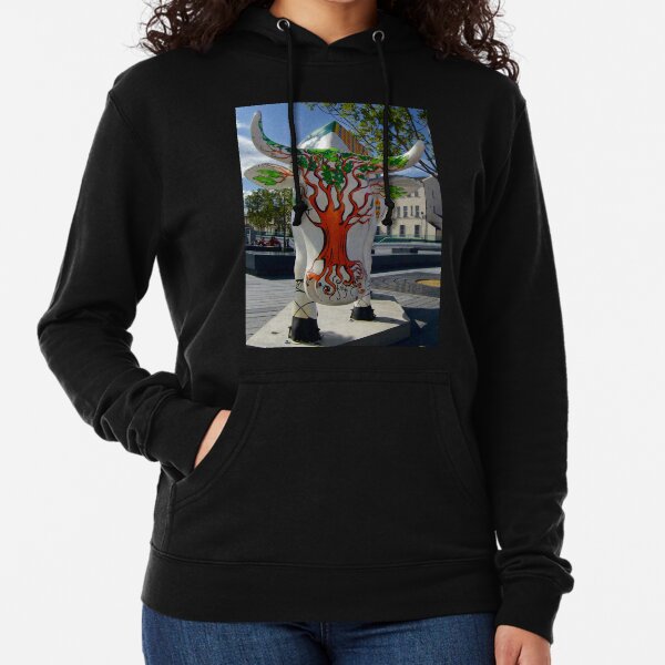 Cows and Trees, Ebrington Square, Derry Lightweight Hoodie