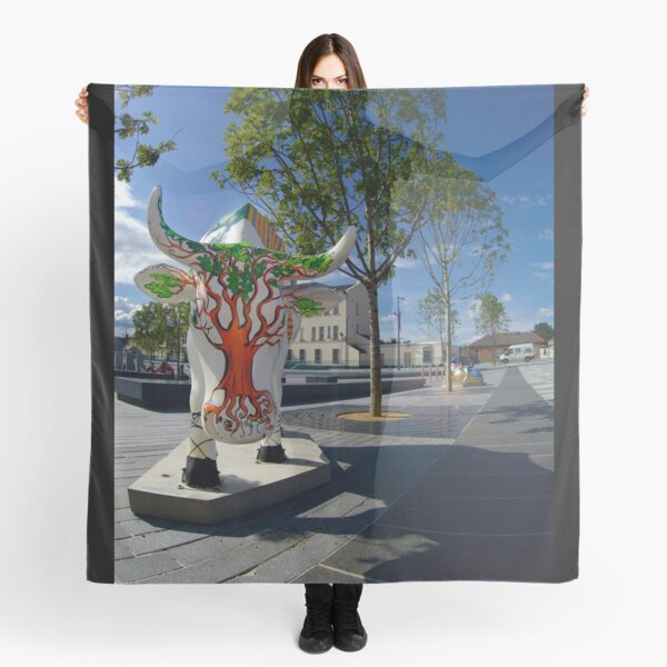 Cows and Trees, Ebrington Square, Derry Scarf