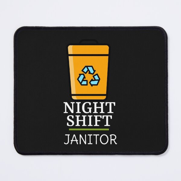 Item preview, Night Shift Janitor Custodian Late Hour Cleaning Service Gift designed and sold by BestCoolStuff.