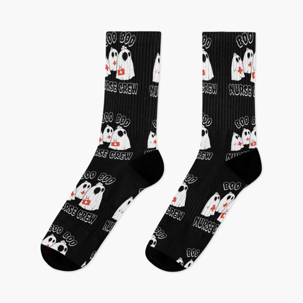 Item preview, Nurse Halloween Boo Boo Crew / Cute Ghosts Pediatric RN design designed and sold by CreatedByHeidi.