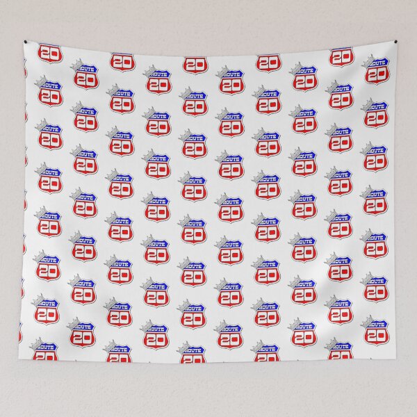 Item preview, Longest Road In The US Crown on Route 20 Sign designed and sold by DooodleGod.