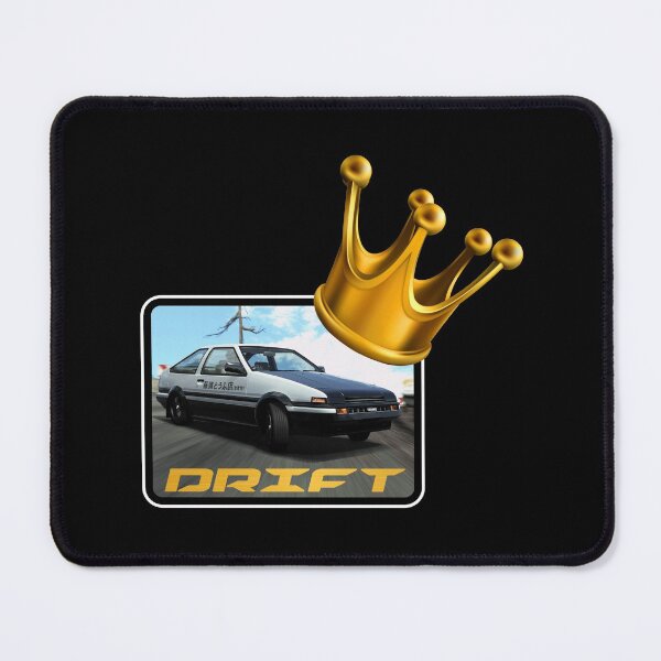 Item preview, Drift King! Gold Crown (On Black) designed and sold by epinkb.