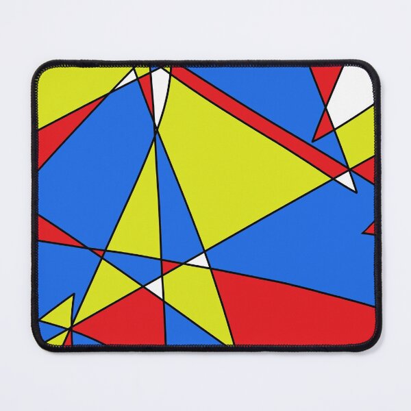 Item preview, Colorful Abstract Triangles (Primary) designed and sold by inatorinator.
