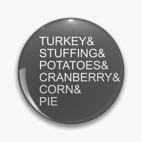 Item preview, Turkey&Stuffing&Potatoes&Cranberry&Corn&Pie designed and sold by FiaFiaPress.