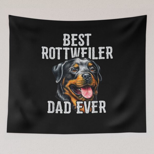 Item preview, Fathers Day . Best Rottweiler Dad Ever  designed and sold by joh1zwfkristy.