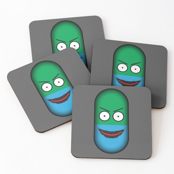 Item preview, Happy Pill - Gone Mad designed and sold by CreepyKards.
