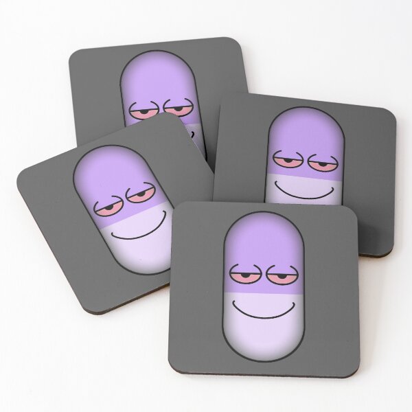 Item preview, Happy Pill - Go Mellow designed and sold by CreepyKards.