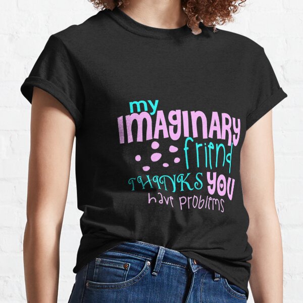 BB The Imaginary Friend Unisex T-Shirt Adult Pop Culture Graphic Tee Nerdy Geeky Apparel 