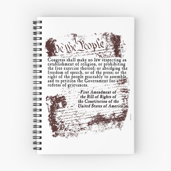 Item preview, FIRST Amendment US Constitution Bill of Rights designed and sold by Greenbaby.