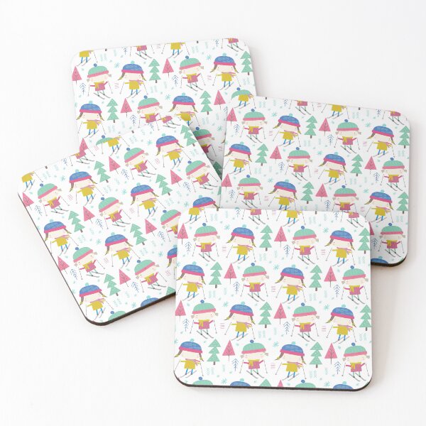 Item preview, Happy Little Skiers designed and sold by blayzeink.
