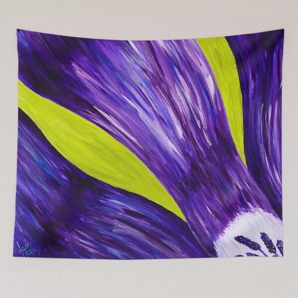 Item preview, Violet Flower (Acrylic Painting) designed and sold by Lori Ackley.